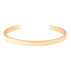 Jonc ajustable Blanc Sable