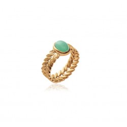 Bague feuille Léonie...
