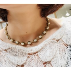 Collier perle style vintage...