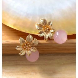 Boucles d'oreilles Fleure &...