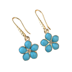 Boucles d'oreilles Fleure...