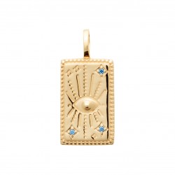 Pendentif Plaque Iris