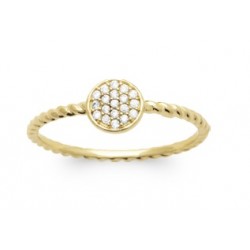 Bague torsadée Tori