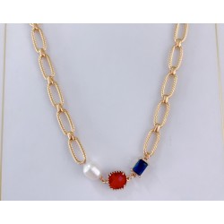 Collier multi couleurs &...