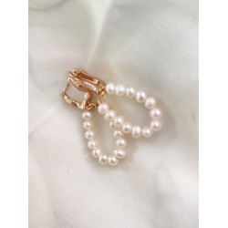 Boucles d'oreilles perle Perla