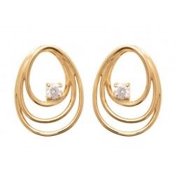 Boucles d'oreilles Cléophée
