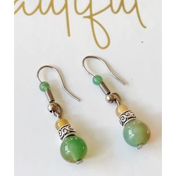 Boucles d'oreilles argenté...