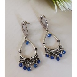 Boucles d'oreilles argenté...